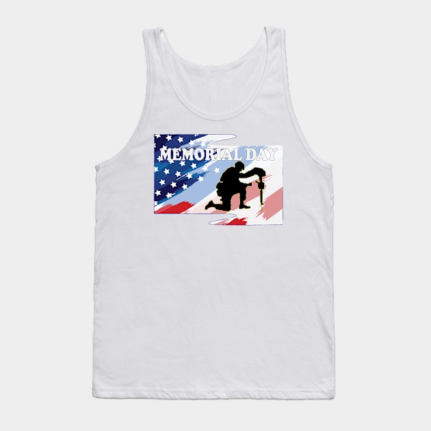 Memorial Day Tank Top by GilbertoMS